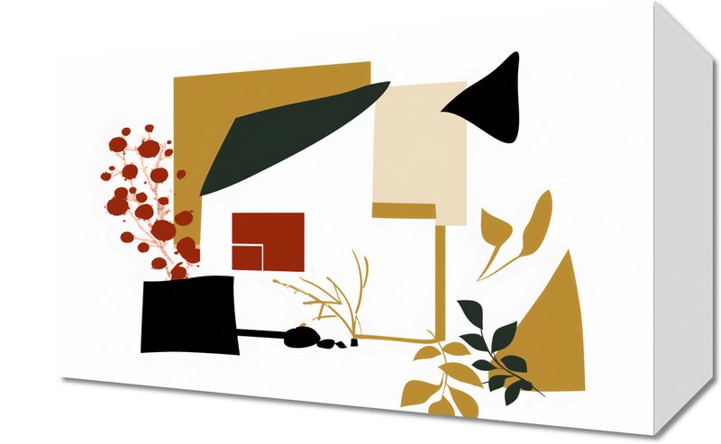 Obraz 30x20cm Wyłamany Ogród zdjęcie 1