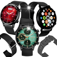 SMARTWATCH DAMSKI ZEGAREK ELEGANCKI DLA KOBIETY FUNKCJONALNY POLSKIE MENU