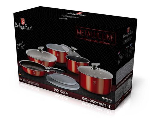 zestaw garnków granitowych click&cook berlingerhaus bh-1674 na Arena.pl