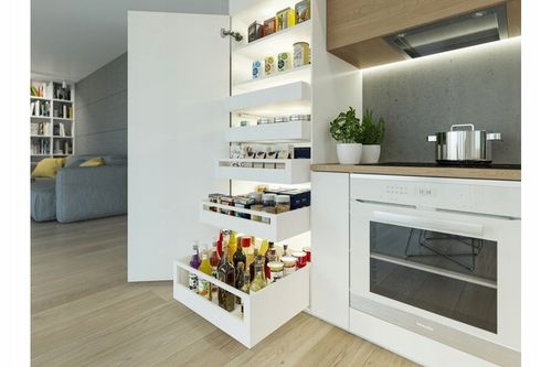 SZUFLADA GTV AXIS PRO 550C1 WYSOKA L550 H167 BIAŁA CICHY DOMYK WYSUW na Arena.pl