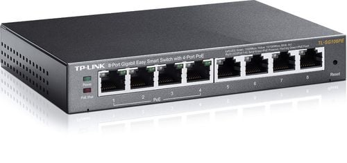 TP-LINK TL-SG108PE Switch Smart 8xGE (4xPoE) na Arena.pl
