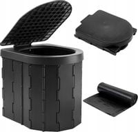 TOALETA TURYSTYCZNA MOBILNE WC PRZENOŚNA KEMPINGOWA NA DZIAŁKĘ POD NAMIOT