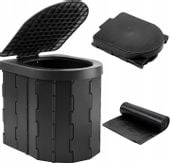 TOALETA TURYSTYCZNA MOBILNE WC PRZENOŚNA KEMPINGOWA NA DZIAŁKĘ POD NAMIOT