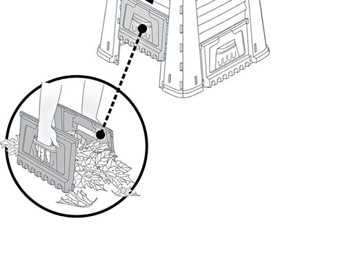 Keter MEGA COMPOSTER 650l CZARNY na Arena.pl