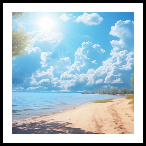 Plakat 60x60cm Letni Dzień na Arena.pl