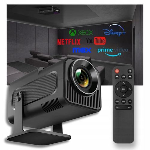 PROJEKTOR RZUTNIK PRZENOŚNY HY320 MINI SMART HD LED ANDROID WiFi TV 150" na Arena.pl