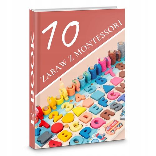 Montessori Sorter Klocków Złap Robaczka Układanka Drewniany Wózek Marchewki na Arena.pl