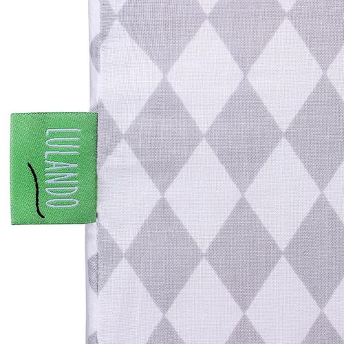 LULANDO Sofa Classic, Romby Szaro-Białe na Arena.pl