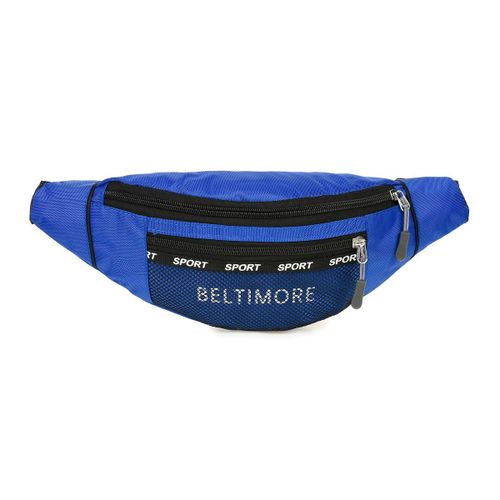 Niebieska Saszetka Nerka Beltimore Kodura Pojemna Solidna Pasek B93 na Arena.pl