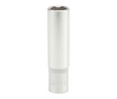 nasadka długa 6-kątna chromowana 1/4'' 10mm - yt-1421