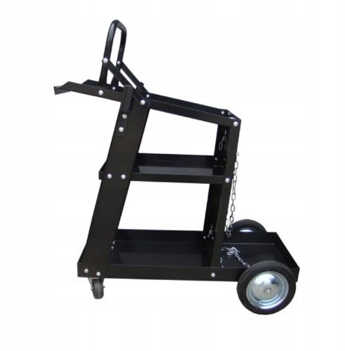 Wózek spawalniczy do spawarki butli MIG TIG z rączką wzmocniony 85 kg na Arena.pl