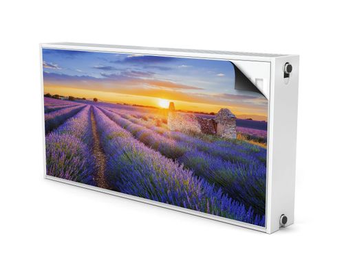 MATA Magnetyczna Na Kaloryfer Pole LAWENDY Zachód Słońca 90cm x 60cm na Arena.pl