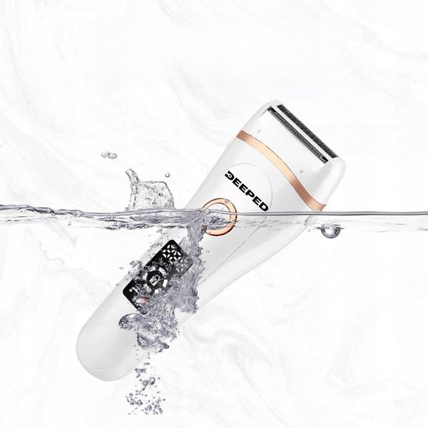 GOLARKA DAMSKA depilator trymer maszynka do ciała bikini nóg pach 3 w 1 USB zdjęcie 10