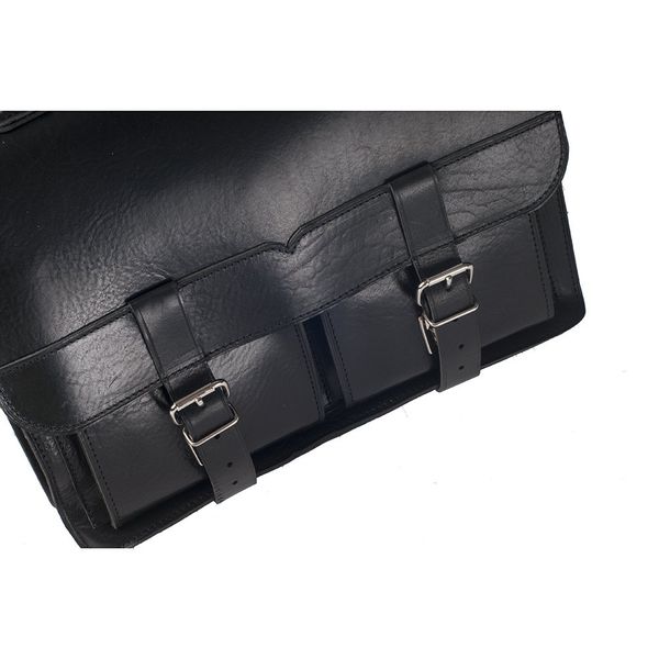 Teczka skórzana KEMER B 904/JUCHT Czarna zdjęcie 5