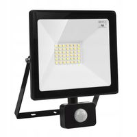 Naświetlacz Halogen LAMPA LED SLIM 30W CZUJNIK RUCHU PIR Maclean MCE630