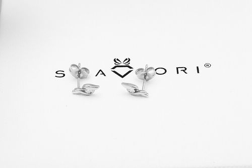 Złote kolczyki KBD5720 - Diament na Arena.pl