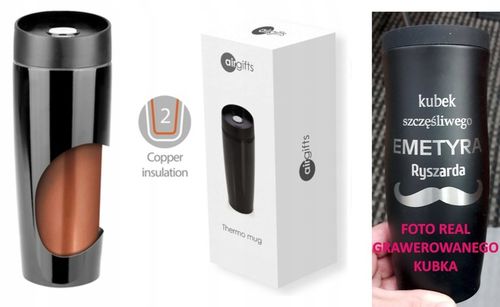 KUBEK TERMICZNY Z GRAWEREM Grawer PREZENT na Arena.pl