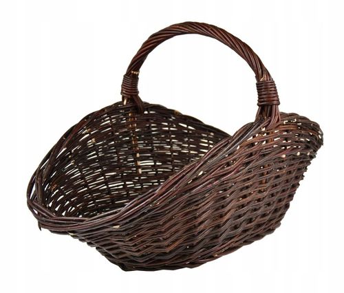 Wiklinowy KOSZ NA PIKNIK koszyk do kominka na Arena.pl