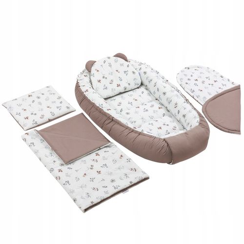 5-CIO ELEMENTOWY ZESTAW NIEMOWLĘCY KOKON GNIAZDKO BAWEŁNA JUKKI na Arena.pl