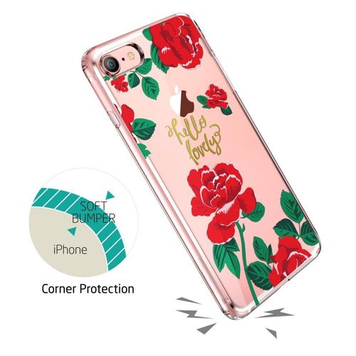 ESR ART CASE IPHONE 7/8 RED ROSE na Arena.pl