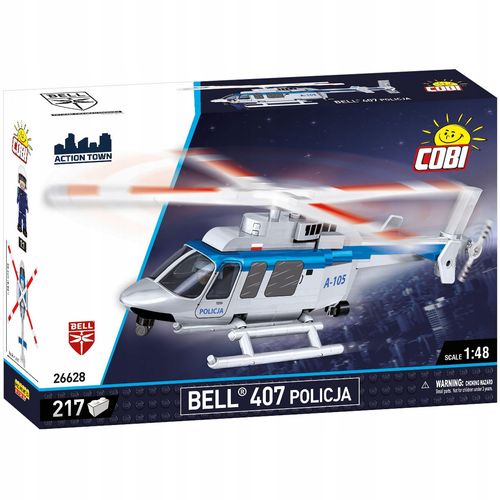 Bell 407 Policja Action Town Cobi na Arena.pl