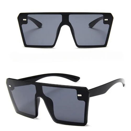 OKULARY PRZECIWSŁONECZNE SQUARE CZARNE na Arena.pl