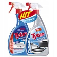 Tytan SPRAY DO ŁAZIENEK + DO USUWANIA PRZYPALEŃ