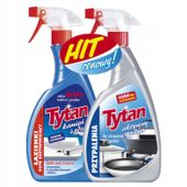 Tytan SPRAY DO ŁAZIENEK + DO USUWANIA PRZYPALEŃ