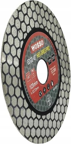 Tarcza DIAMENTOWA 125 do CIECIA pod katem 45 stopni gresu PERFECT Gres na Arena.pl