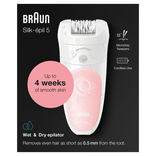 Depilator BRAUN Silk epil 5 SE 5-516 _ wet & dry epilator zdjęcie 1