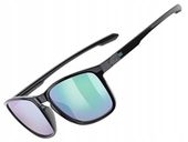 Okulary rowerowe UVEX LGL 52 black (mirror green) S3