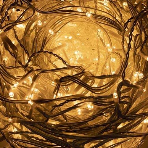 SOPLE FLASH 500 LED ZEWNĘTRZNE BIAŁE CIEPŁE CHOINKOWE lampki z Flashem na Arena.pl