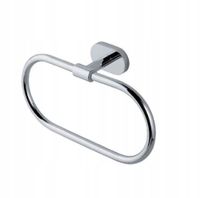 UCHWYT NA PAPIER TOALETOWY SAMOPRZYLEPNY MOCNY OKRĄGŁY OWALNY