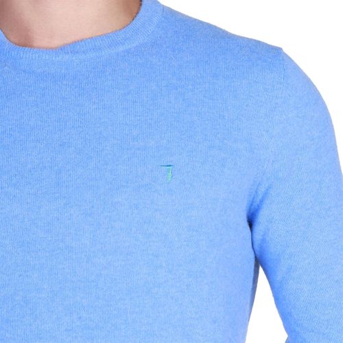 Trussardi sweter męski niebieski XXL na Arena.pl