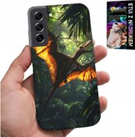ETUI DO SAMSUNG GALAXY S21 - DINO DINOZAUR PTERODAKTYL FUTERAŁ PLECKI