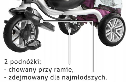 Rowerek SporTrike Adventure Czerwony na Arena.pl