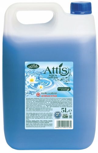MYDŁO ANTYBAKTERYJNE w płynie 5L ATTIS na Arena.pl