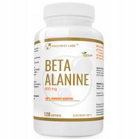 Beta Alanine 800mg PRZED TRENINGIEM WYTRZYMAŁOŚĆ ENERGIA SIŁA MOC 120 kap