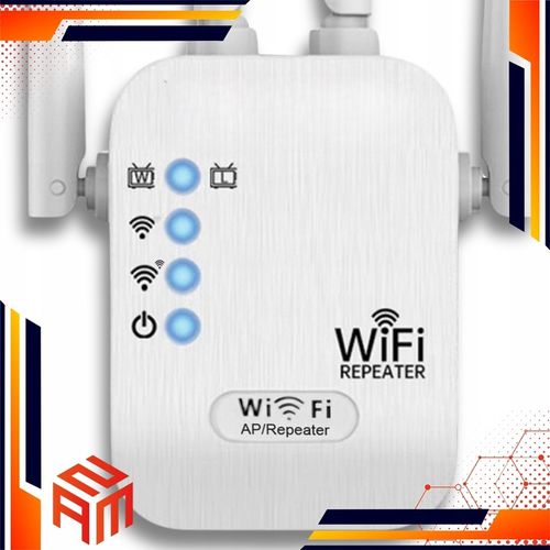 Domowy Wzmacniacz Sygnału WiFi Punkt Dostępu 300Mbps Szybki Bez Aplikacji na Arena.pl