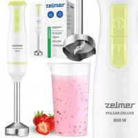 BLENDER RĘCZNY ZELMER KUCHENNY WIELOFUNKCYJNY MOCNY ROBOT TURBO 800W