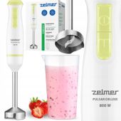 BLENDER RĘCZNY ZELMER KUCHENNY WIELOFUNKCYJNY MOCNY ROBOT TURBO 800W