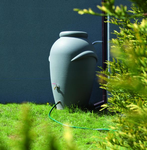 Zbiornik AQUACAN 360 l + łańcuch, podstawa | Terakota, Pojemność: 360 l, Wymiary 72x80x120 cm, Kolor Terakota, Waterform, Prosperplast zdjęcie 13