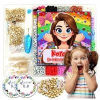 ZESTAW KORALIKI DO ROBIENIA BRANSOLETEK BIŻUTERII NASZYJNIKÓW PREZENT XXXL