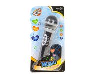 mikrofon echo z muzyką