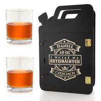 KANISTER BAREK PREZENT URODZINY +GRATIS 2xSZKLANKA