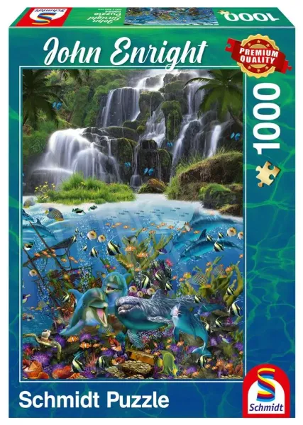 Puzzle PQ 1000 John Enright Wodospad G3 zdjęcie 1