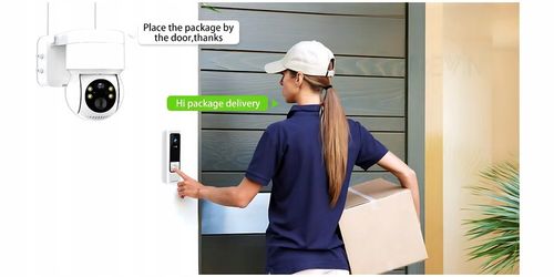 ZEWNĘTRZNA KAMERA SOLARNA OBROTOWA IP WIFI 4MP FULL HD DO MONITORINGU KARTA na Arena.pl