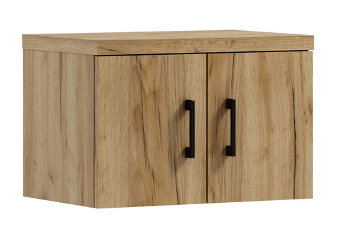 Szafka łazienkowa wisząca pod umywalkę MARKUS 50 dąb craft złoty (W1) na Arena.pl