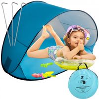 NAMIOT PLAŻOWY PARAWAN SAMOROZKŁADAJĄCY POP UP UV50+ WYSOKA OCHRONA UV DUŻY