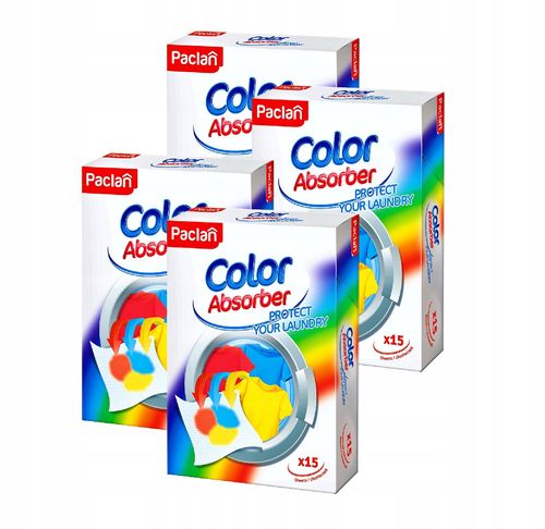 Paclan Color Catcher 15 Szt. - Chusteczki Do Prania Zapobiegające Przebarwi na Arena.pl